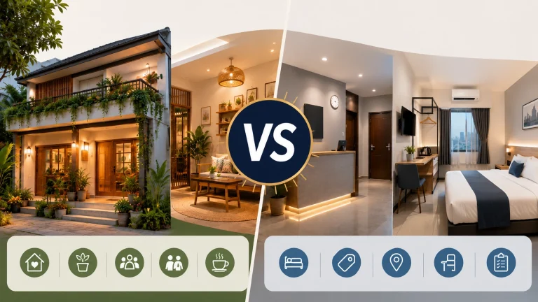 artikel Guesthouse vs Hotel Budget Mana yang Lebih Cocok untuk Short Stay
